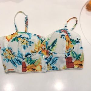 Hawaiian crop top!